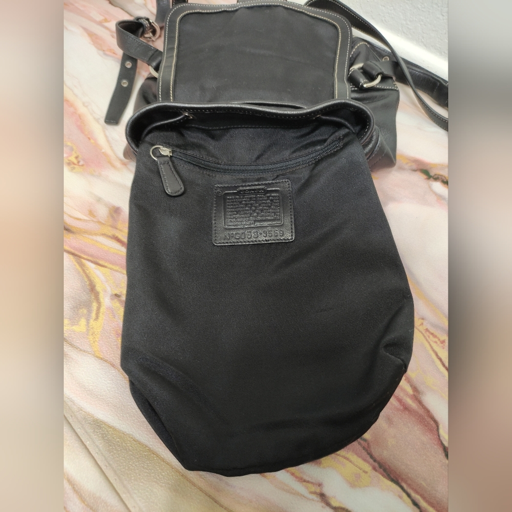Coach #3559 Soho Black Leather
Drawstring Mini Backpack - Picture 13 of 13